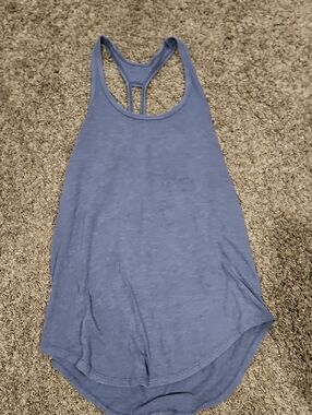 Blue Women’s Racerback Tank Top